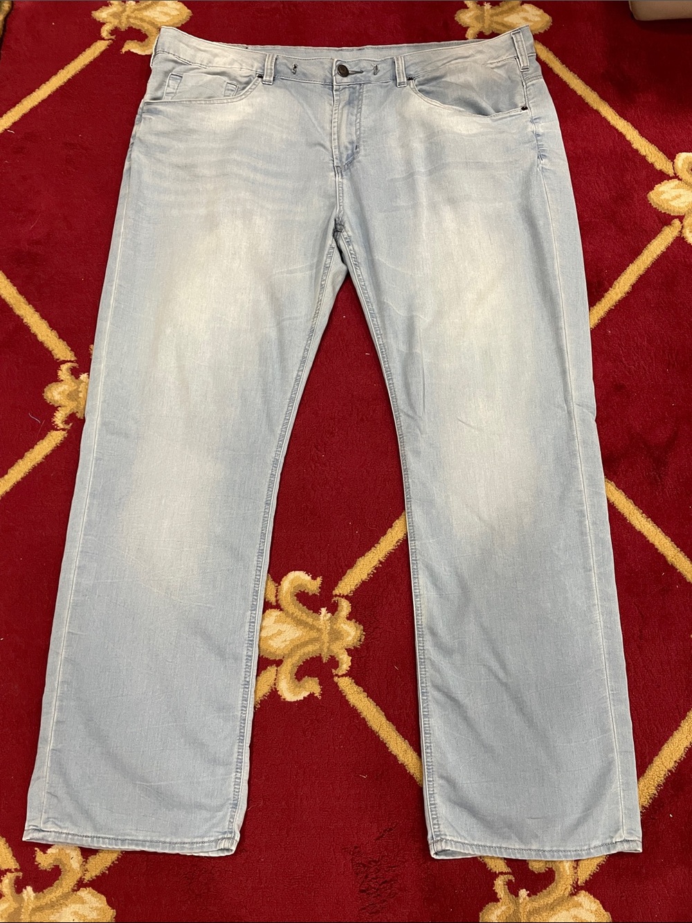 Buffalo David Bitton Light Blue Relaxed Men’s Jeans